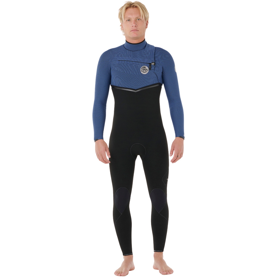 2025 Rip Curl Mens E-Bomb 5/3mm Chest Zip Wetsuit 17QMFS - Navy